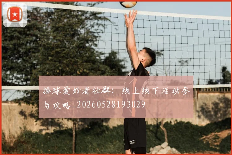 排球爱好者社群：线上线下活动参与攻略_20260528193029